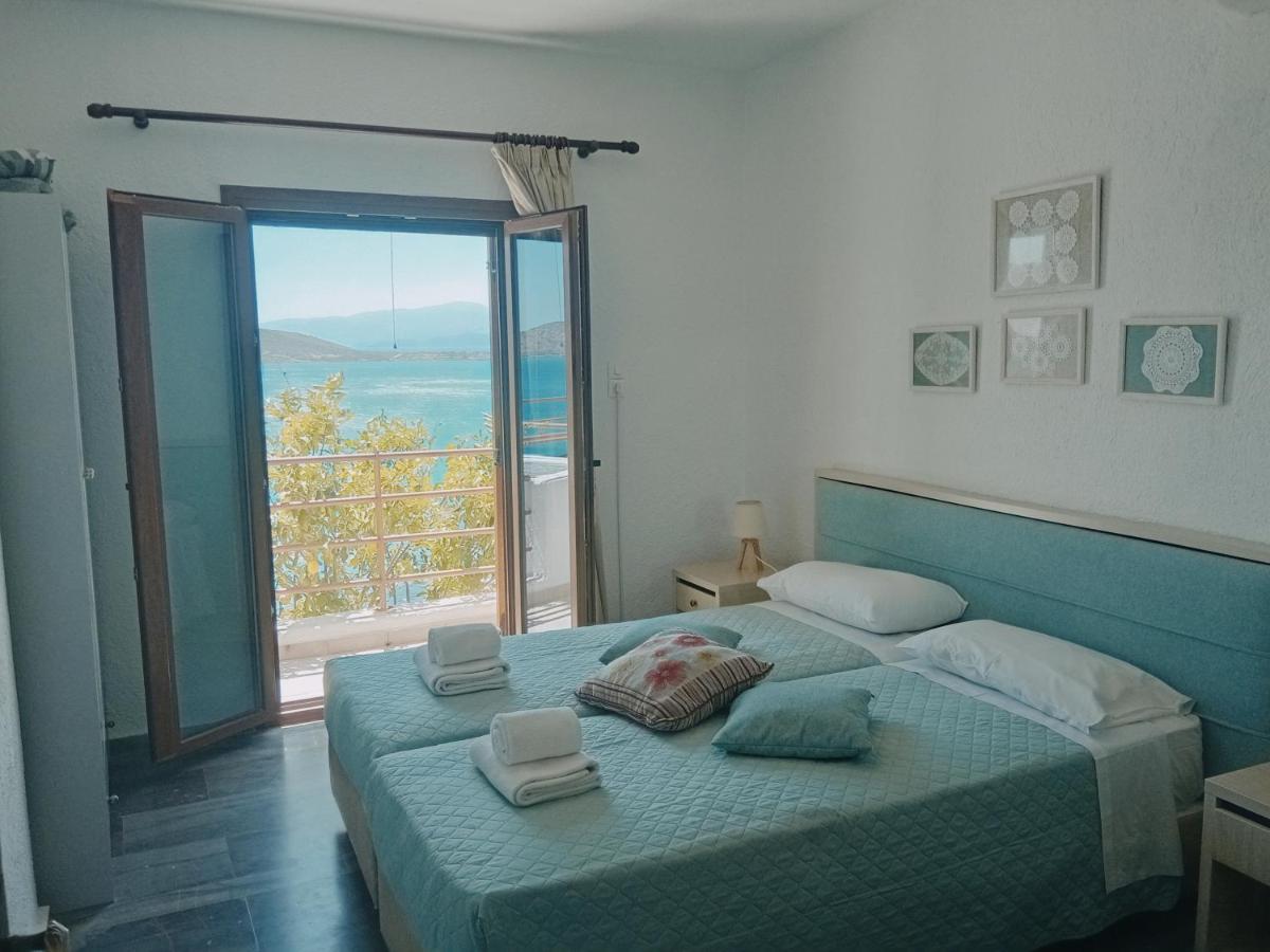 Marilena Panoramic Sea View House Apartment Elounda  Bagian luar foto