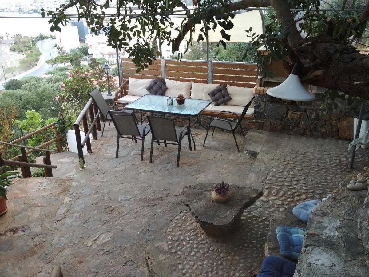 Marilena Panoramic Sea View House Apartment Elounda  Bagian luar foto